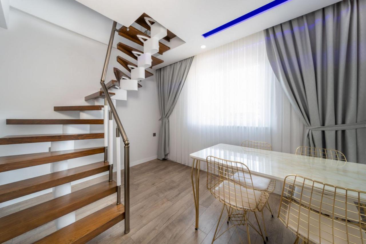 Modern And Central Duplex Apartment Near Beach In אנטליה מראה חיצוני תמונה