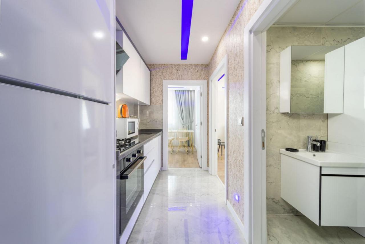 Modern And Central Duplex Apartment Near Beach In אנטליה מראה חיצוני תמונה